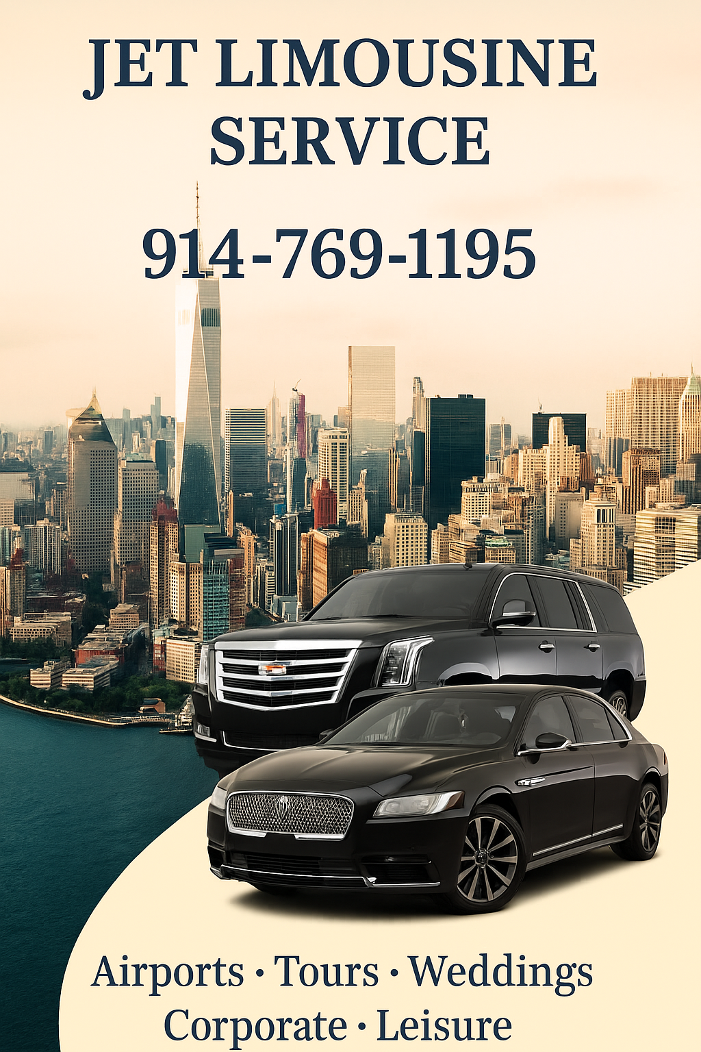 Jet Limousine Mobile Banner